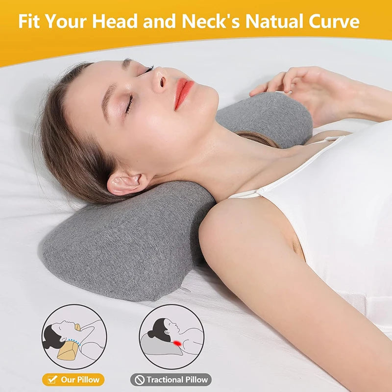 NarpPillow™️ V2 - Cervical Pillow with Memory Foam