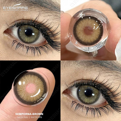 EYESHARE 1 Pair Color Contact Lenses for Eyes Cosmetic High Quality Blue Lenses Green Contact Fashion Cosmetic Eye Contacts