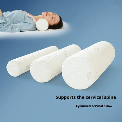 Cervical Neck Roll Memory Foam Pillow