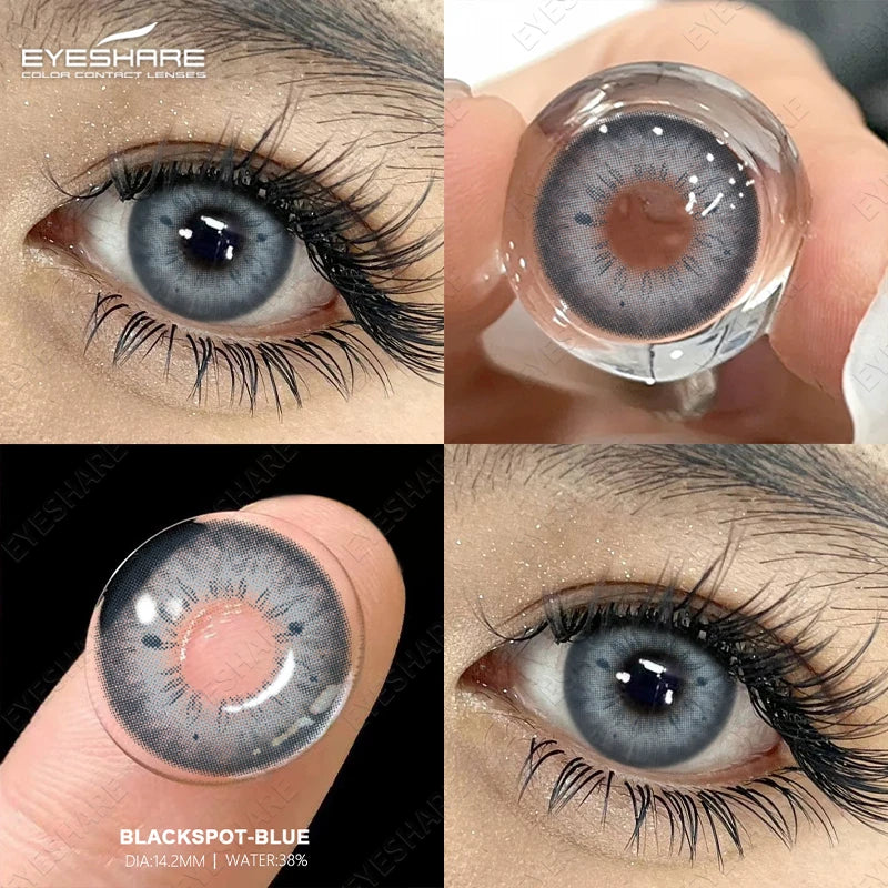 EYESHARE 1 Pair Color Contact Lenses for Eyes Cosmetic High Quality Blue Lenses Green Contact Fashion Cosmetic Eye Contacts