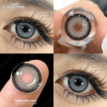EYESHARE 1 Pair Color Contact Lenses for Eyes Cosmetic High Quality Blue Lenses Green Contact Fashion Cosmetic Eye Contacts