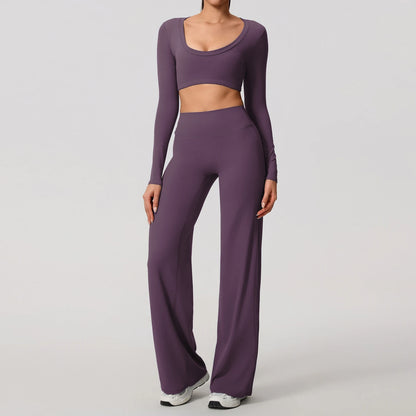U-Neck Pilates Princess Suit